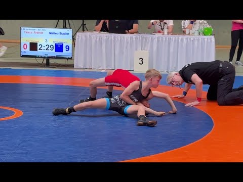 Wrestling / Ringen, Offene MDM in Stendal, Jugend C, 38 kg, greco-rom.,  Arendt - Stadler
