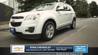 preview picture of video 'The new Chevrolet Equinox surprises 2015 Nissan Rogue shoppers in Hattiesburg, MS'