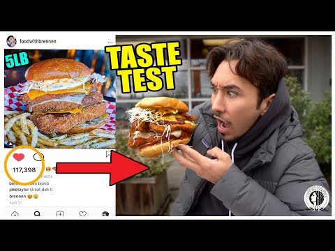 Eating Instagram Famous Food Trends (Taste Test) *Part 4*