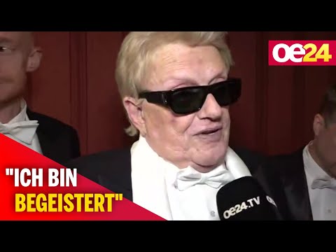 "Ich bin begeistert" | Heino beim Opernball