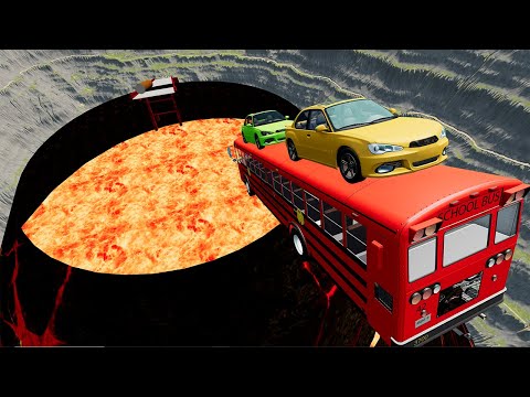 High Speed Random Car Jumps 185 – #beamngdrive