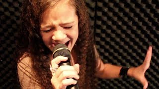 THE TROOPER - Iron Maiden cover by 11 year old Sara &amp; Motion Device