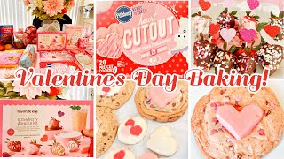 🩷VALENTINE'S DAY TREATS! COOKIES, BROWNIES & CHOCOLATE  COVERED STRAWBERRIES!+TRADER JOE'S TREATS! 🩷