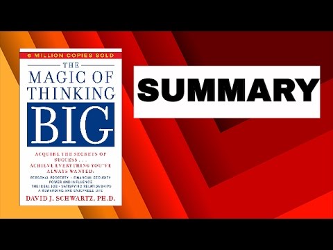 The Magic Of Thinking Big Book Summary and Review