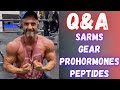 Q&A Peptides, SARMs prohormones and steroids