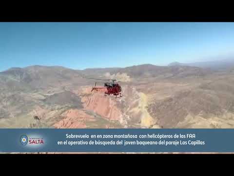 Importante coordinación operativa de búsqueda en Las Capillas