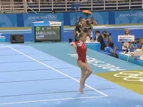 Elena Zamolodchikova - 2004 Olympic Games: Team Finals FLOOR