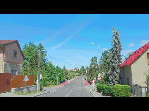 🇨🇿  Prague  - Kreslice, Czech Republic (CZ), 2022, midday driving tour