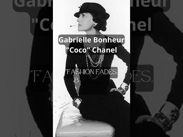 Vídeo relacionado con Coco Chanel: Fashion Icon of Style & Independence (Movable Icons)