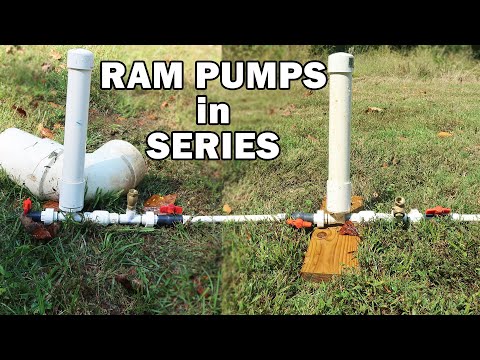 Two Ram Pumps in Series
