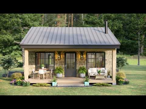 25' x 23' A Cozy, Charming, and Sweet Tiny Home That Will Blow Your Mind