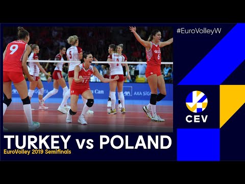Turkey vs Poland I #EuroVolleyW 2019 - Semi Final I FULL MATCH