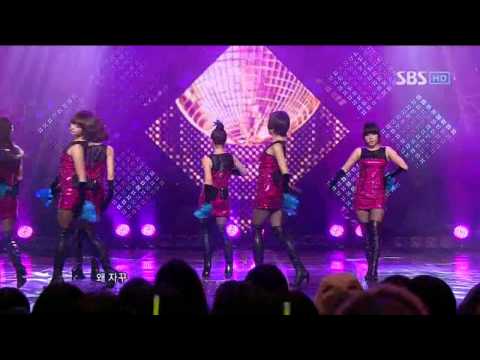 T-ara - Like The Beginning + Bo peep Bo peep @ SBS Inkigayo 인기가요 100124