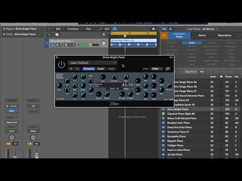 U-he ZRev artificial reverb designer -  Quick Test