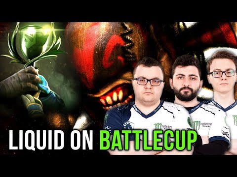 Miracle + Liquid on North America Battlecup - Tactic Practice for TI8 - Dota 2