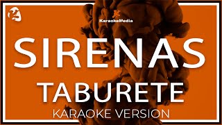 Taburete  - SIrenas (Karaoke intrumental)