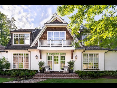 Extraordinary New England Coastal Style Home | 5360 Lake Forrest Drive, Atlanta, Georgia 30342