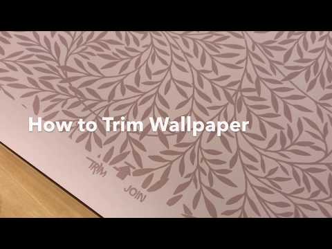 How to Trim Wallpaper