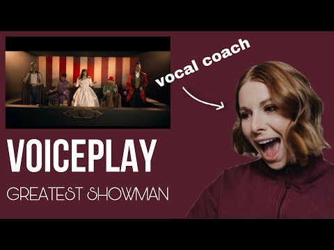 Danielle Marie Sings reacts to Voiceplay-Greatest Showman Medley