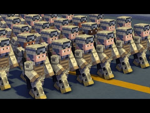 EPIC MC Military Animation - Insane Minecraft Battle!