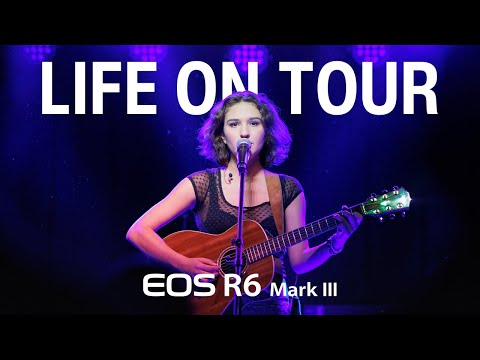 Life On Tour with Zia Victoria, Shot on the Canon EOS R6 Mark III