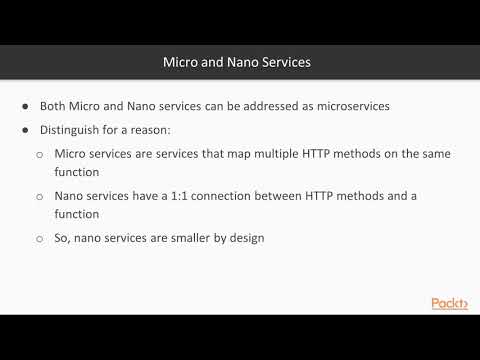 Serverless Design Patterns and Best Practices Micro and Nano Services|packtpub com
