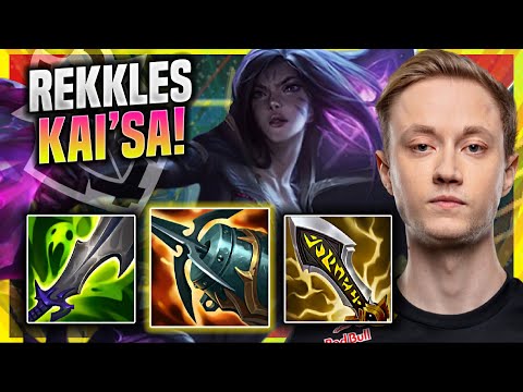 REKKLES IS A BEAST WITH KAI'SA! - G2 Rekkles Plays Kai'sa ADC vs Zoe! | Season 11