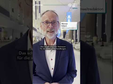 COP28 | Werner Eckert zum Auftakt der Klimakonferenz aus Dubai