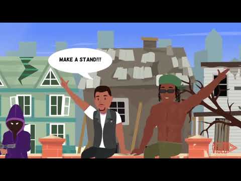 2D Cartoon Animation Video of Jamaican Lawlessness
