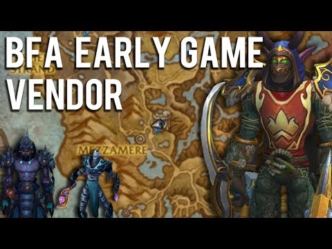 WoW Benthic Armour Vendor and upgrades PATCH 8.2 BFA