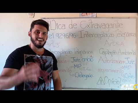 Dica| Interceptação Telefônica e Captação Ambiental |Lei 9296/96