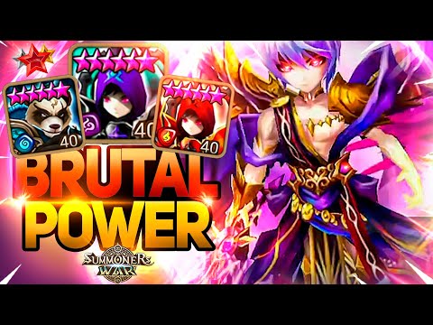 UNBREAKABLE G2 TEAM with Fermion and Velajuel in Summoners War