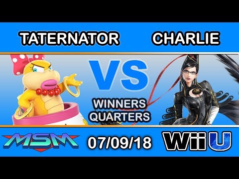 MSM 154 - Blast | Taternator (Wendy) Vs. Charlie (Bayonetta) Winners Quarters - Smash 4