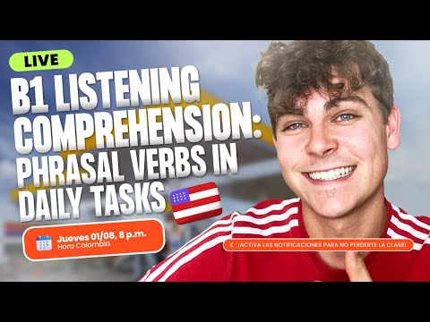 Ejercicio de escucha nivel B1: tareas del día a día | Fluency Academy