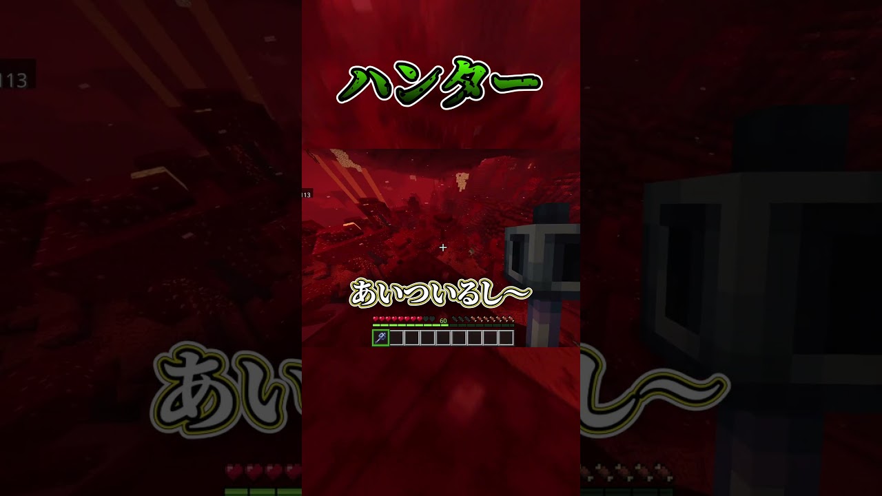 ハンター…　　　　　　　　　　　　　　　　　　　　　　　　　　　　　　#shorts #youtubeshorts #マイクラ #マインクラフト #minecraft