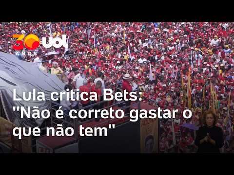 Lula confirma que vai restringir bets: ‘Não é correto gastar o que não tem’