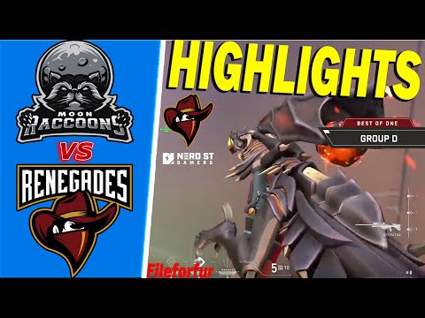 Renegades vs Moon Raccoons / HIGHLIGHTS / BEST MOMENTS / Renegades x NSG VALORANT Invitational BO1