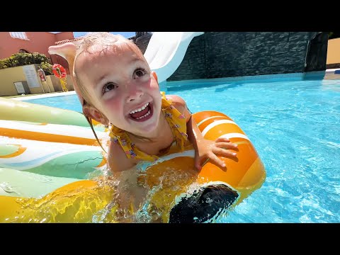 Arianka si užívá v aquaparku na Kanárských ostrovech!