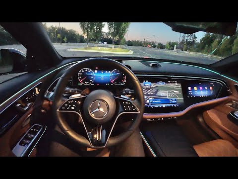 2024 Mercedes-Benz E450 4MATIC Sedan - POV First Impressions