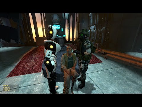 GladOS betrays Breen to save Shephard and Gordon - Half Life 2 Mod #gaming  #gmod #halflife2