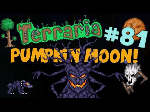 Let's Play Terraria (1.2) iOS/Android Edition - Testing the Pumpkin Moon! - Episode 81