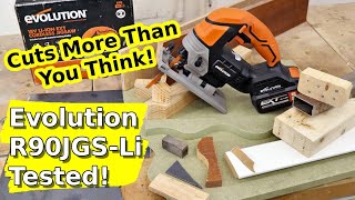 I Didn’t Expect THIS from the Evolution R90JGS-Li Jigsaw!