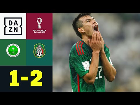 Last-Minute-Hoffnung geplatzt! Mexiko fehlt ein Tor: Saudi-Arabien – Mexiko 1:2  | WM 2022 | DAZN