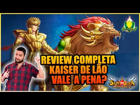 Review completa do Kaiser de Leão - Lendas da justiça.