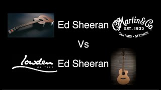 Video thumbnail for Martin Ed Sheeran LX1E Vs Sheeran By Lowden S03 by Aaron Short Music