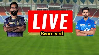 Live: Kolkata vs Delhi Live Match Scorecard | IPL 2020 | KKR VS DC I