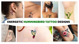 The Most Stunning Hummingbird Tattoo Design Ideas on The Earth 🐦‍⬛