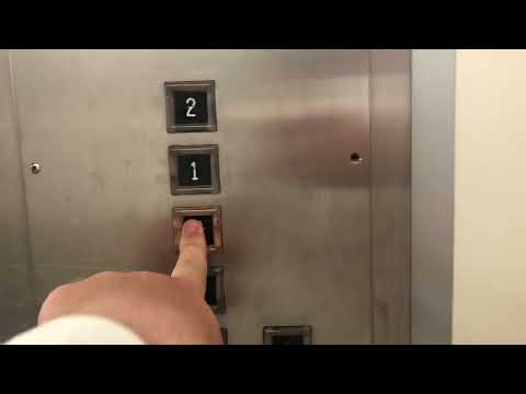 Old 1960’S Or 1970’S Otis lift in Bendigo part 1