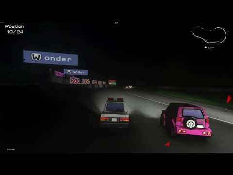 Choro Q 3 / チョロQ3 cars in night peach raceway | Assetto Corsa Mod
