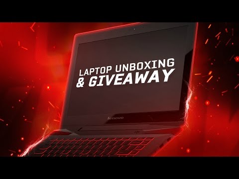 LENOVO Y40 LAPTOP UNBOXING + GIVEAWAY!